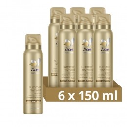6xDoveZelfbruinendeBodymousseSummerRevivedLight-Medium150ml