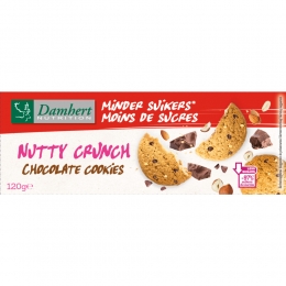 3xDamhertNuttyCrunchChocolateCookies120gr