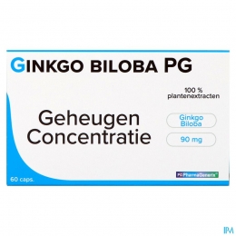 GingkoBilobaPgPharmagenerixCaps60