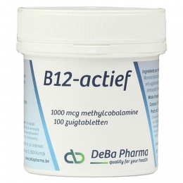 DeBaPharmaVitamineB12-actief1000mcg100zuigtabletten