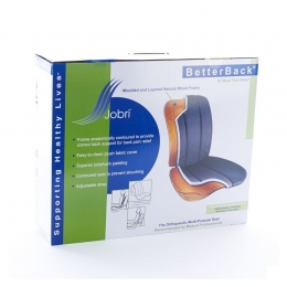 JobriBetterbackZwartUniverseel