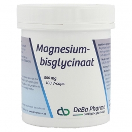 Magnesiumbisglycinaat800mgV-caps100