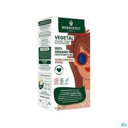 HerbatintVegetalColorEcoWarmChestnPow100ml