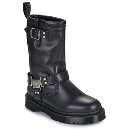LaarzenDrMartensAnistoneHiPullOnBootBlackWanama