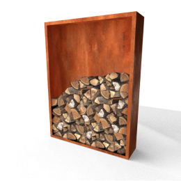 EguraCortenstaalHoutopslagmetachterwand1500x385x2000mmGeroba-Geroba