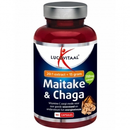 GratisVerzending2xLucovitaalMaitakeChaga90capsules