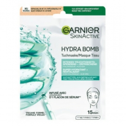 20xGarnierSkinActiveHyaluronzuurAloVeraTissueGezichtsmasker