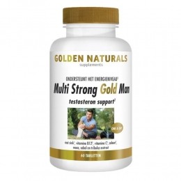 GratisVerzending2xGoldenNaturalsMultiStrongGoldMan60tabletten