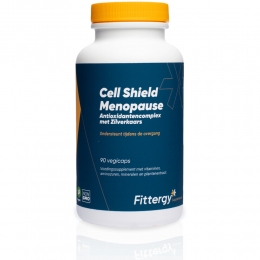 GratisVerzending2xFittergySupplementsCellShieldMenopauseAntioxidantencomplexMetZilverkaars90capsules