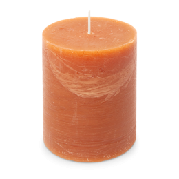 Kaarsrustiek100130mmoranjeSpaas-Spaas