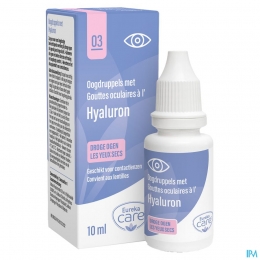 EurekaCareOogdruppelsDrogeOgenHyaluron10ml
