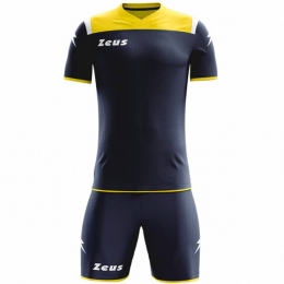 ZeusKitVesuvioVoetbaltenue2-deligNavygeel