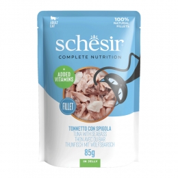 12xSchesirKattenvoerTonijn-ZeebaarsinGelei85gr