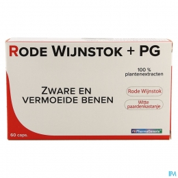 RodeWijnstokPgPharmagenerixBlisterCaps60