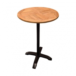 BistroRoundBartafelTeakdia70x110cmBuitengewoondeBoet-Buitengewoondeboet