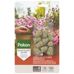 PokonTerrasBalkonPlantenVoedingskegels10stuks