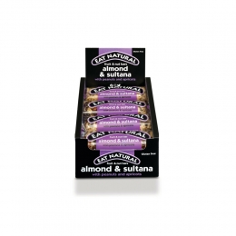 8xEatnaturalFruitNotenBarAmandelSultana12x50gr