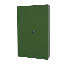 Archiefkastdraaideurkast-4legborden-1950x1200mm-AKP10101ResedagroenRAL6011