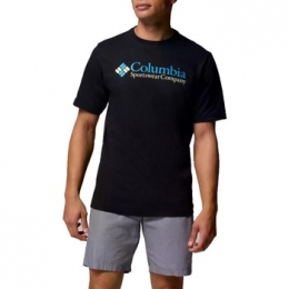 T-shirtKorteMouwColumbiaCSCBASICLOGOSHORTSLEE