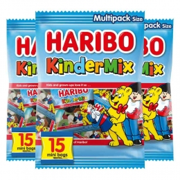 3xHariboKindermixUitdeelzakjes375gr