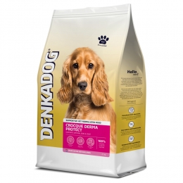 4xDenkadogHondenvoerCrocqueDermaProtect25kg