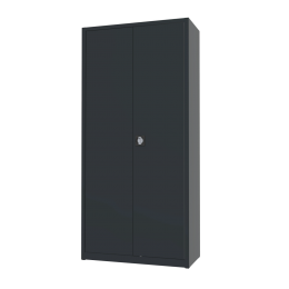 Archiefkastdraaideurkast-4legborden-1950x920mm-AKP10201AntracietgrijsRAL7016