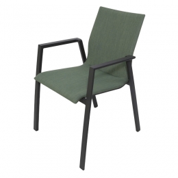 Geneseestapelstoelmidnightgreyforestgreen-Oosterikhome