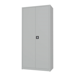 Archiefkastdraaideurkast-4legborden-1950x920mm-AKP10201ZuiverwitRAL9010