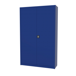 Archiefkastdraaideurkast-4legborden-1950x1200mm-AKP10101GentiaanblauwRAL5010