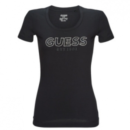 T-shirtKorteMouwGuessSSRNMESHLOGOTEE