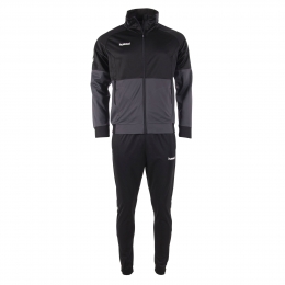 hummelAuthenticFull-ZipTrainingspakZwartGrijs