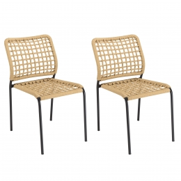 Setvan2tuinstoelenVianneyMacabane