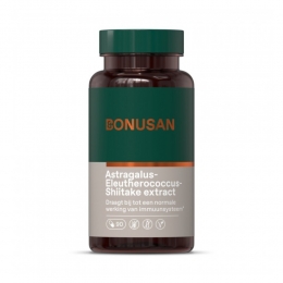 GratisVerzending2xBonusanAstragalusEleutherococcuslShiitakeExtract90capsules