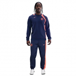NikeFCBarcelonaTotal90WovenTrainingspak2025-2026DonkerblauwOranje