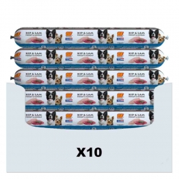 10xBFPetfoodVleesvoedingLam800gr