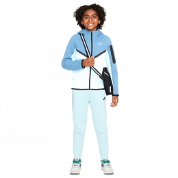 NikeTechFleeceSportswearTrainingspakKidsLichtblauwBlauwZwart