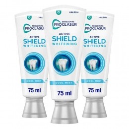 3xSensodyneTandpastaProGlasurActiveShieldWhitening75ml