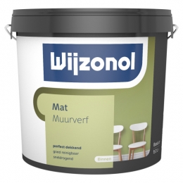 WijzonolMuurverfMat-OpKleurGemengd-10L