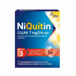 NiquitinClearNicotinepleisters7mgStap37stuks