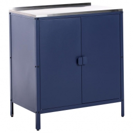 Beliani-VILAMA-Buitenkeukenkast-Blauw-Staal