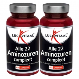 GratisVerzending2xLucovitaalAminozurenCompleetVitamineB660capsules