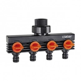 Verdeler4-wegmetklik-koppelingenenkranen