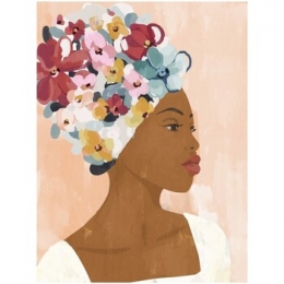 SchilderijenSignesGrimaltFuckingVrouwMetRozen