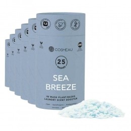 6xCosmeauGeurbooster25WasbeurtenZeebries250gr
