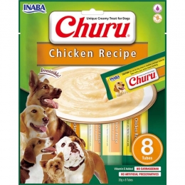 8xInabaChuruHondensnackChicken8x20gr