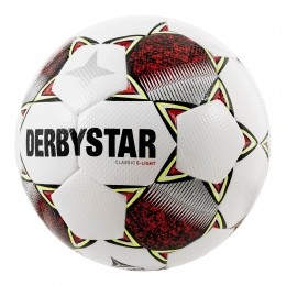 DerbystarClassicSuperLightIIVoetbal4x3VlakkenWitRoodGeel