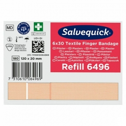SalvequickLangeVingerpleisterTextiel6496
