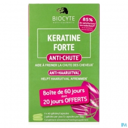 BiocyteKeratineForteHaaruitval120Capsules