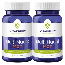 GratisVerzending2xVitakruidMultiNachtMan30tabletten