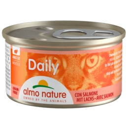 48xAlmoNatureDailyMenuMousseKattenvoerNatZalm85gr